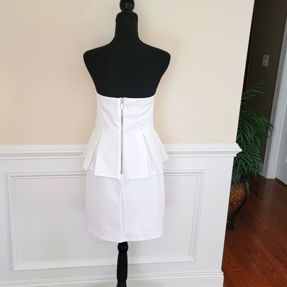 Bisou  Bisou White Tube Top Dress - Picture 3 of 8